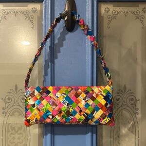 Colorful Woven Women's Bag